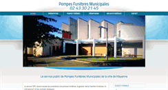 Desktop Screenshot of pompes-funebres-municipales-spic.fr